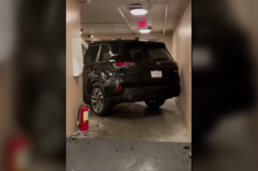 American woman gets SUV stuck in elevator bay at B.C. casino